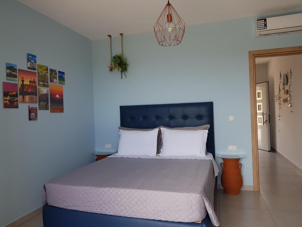 Galazia Thea Apartments Archangelos  Buitenkant foto