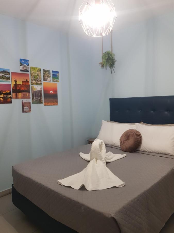 Galazia Thea Apartments Archangelos  Buitenkant foto
